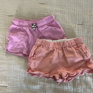 Crewcuts Pink Shorts Set, sz 7
